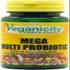 Veganicity Mega Multi Probiotic 20 Billion Multi-strain Probiotic : Digestive Health Supplement : 30 Vegan Capsules, in a planet-friendly 99% recycled pot view 1