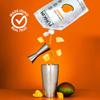 FUNKIN Mango Puree Cocktail Mixer | Made with Real Fruit | Fresh Fruit Puree for Professional Cocktails, Smoothies, & Desserts | 0% ABV | Resealable Pouch | 1kg, Pack of 5 view 3