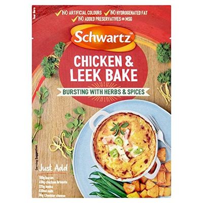 Schwartz Chicken & Leek Bake Seasoning Mix 35g (Pack of 2)
