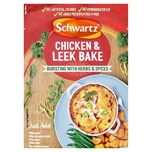 Schwartz Chicken & Leek Bake Seasoning Mix 35g (Pack of 2)