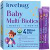 Lovebug Baby Multi-Biotics for Babies - Organic Formula for Baby 6-12 Months Organic, Sugar-Free, Tasteless Powder, 30 Pack view 1