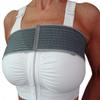 CzSalus Post-op bra after breast enlargement or reduction + Elastic stabilizer band (M, White) view 1
