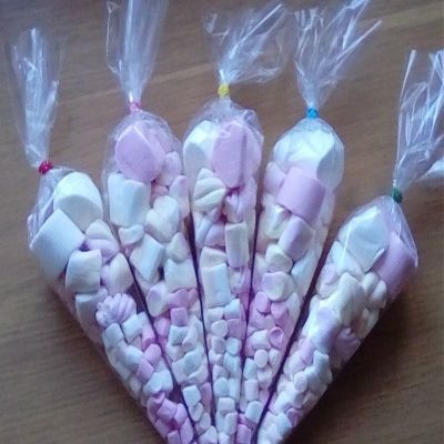 eventabox Pre Filled Marshmallow Sweet Cones Kids Party Bags Children's Birthday (15)
