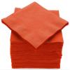 100 Pack Orange Beverage Napkins, Big Party Pack, 2 Ply, Ideal for Wedding, Party, Birthday, Dinner, Lunch, Cocktails. (5 x 5) by Amcrate view 1