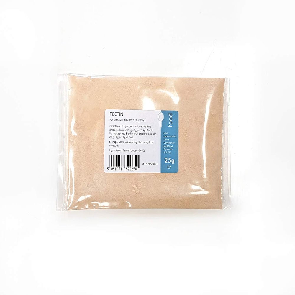 Pectin Powder 25g - Perfect for Jams, Chutneys, Fruit Marmalade, Jelly & Cakes. Pure Food Grade Pectin