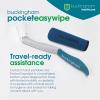 Buckingham Pocket Easywipe Bottom Wiper, Disability Aids for The Home, Toilet Aids for Wiping for Disabled and Elderly, Bottom Wipers for Disabled, Personal Hygiene Aid Foldable Travel Accessory view 2