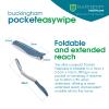 Buckingham Pocket Easywipe Bottom Wiper, Disability Aids for The Home, Toilet Aids for Wiping for Disabled and Elderly, Bottom Wipers for Disabled, Personal Hygiene Aid Foldable Travel Accessory view 4