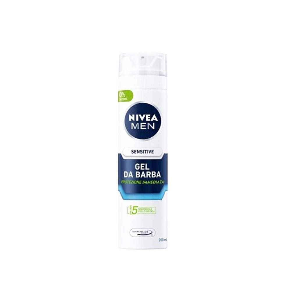 3 x Nivea Men Sensitive Shaving Gel 200 ml