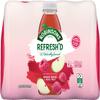 Robinsons Refresh'd - Flavoured Spring Water - Real Fruit, No Added Sugar - Raspberry & Apple - Pack of 12 x 500 ml Bottles view 1
