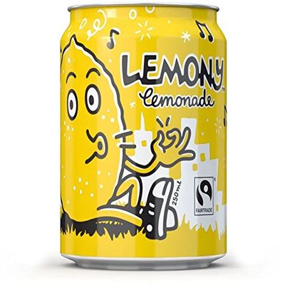Karma Cola Lemony Fairtrade Organic Lemonade Multipack 250ml (Pack of 6)