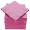 100 Pack Pink Beverage Napkins, Big Party Pack, 2 Ply, Ideal for Wedding, Party, Birthday, Dinner, Lunch, Cocktails. (5 x 5) by Amcrate view 1