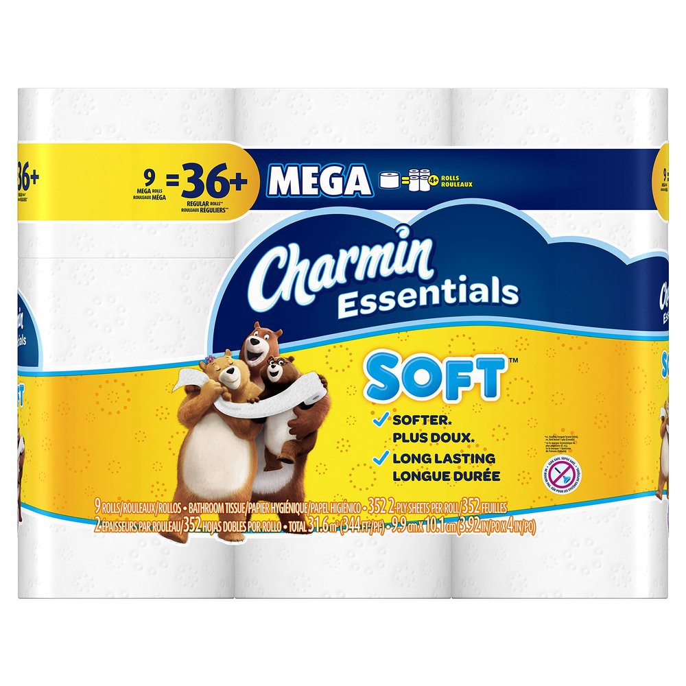 4 Pack - 9MR Charmin Ess Soft -60298