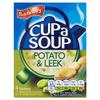Batchelors Cup a Soup Potato & Leek - 6 x 4 Sachets view 1