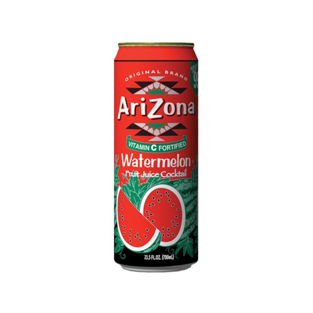 Arizona Watermelon 23oz Can - 24 Case