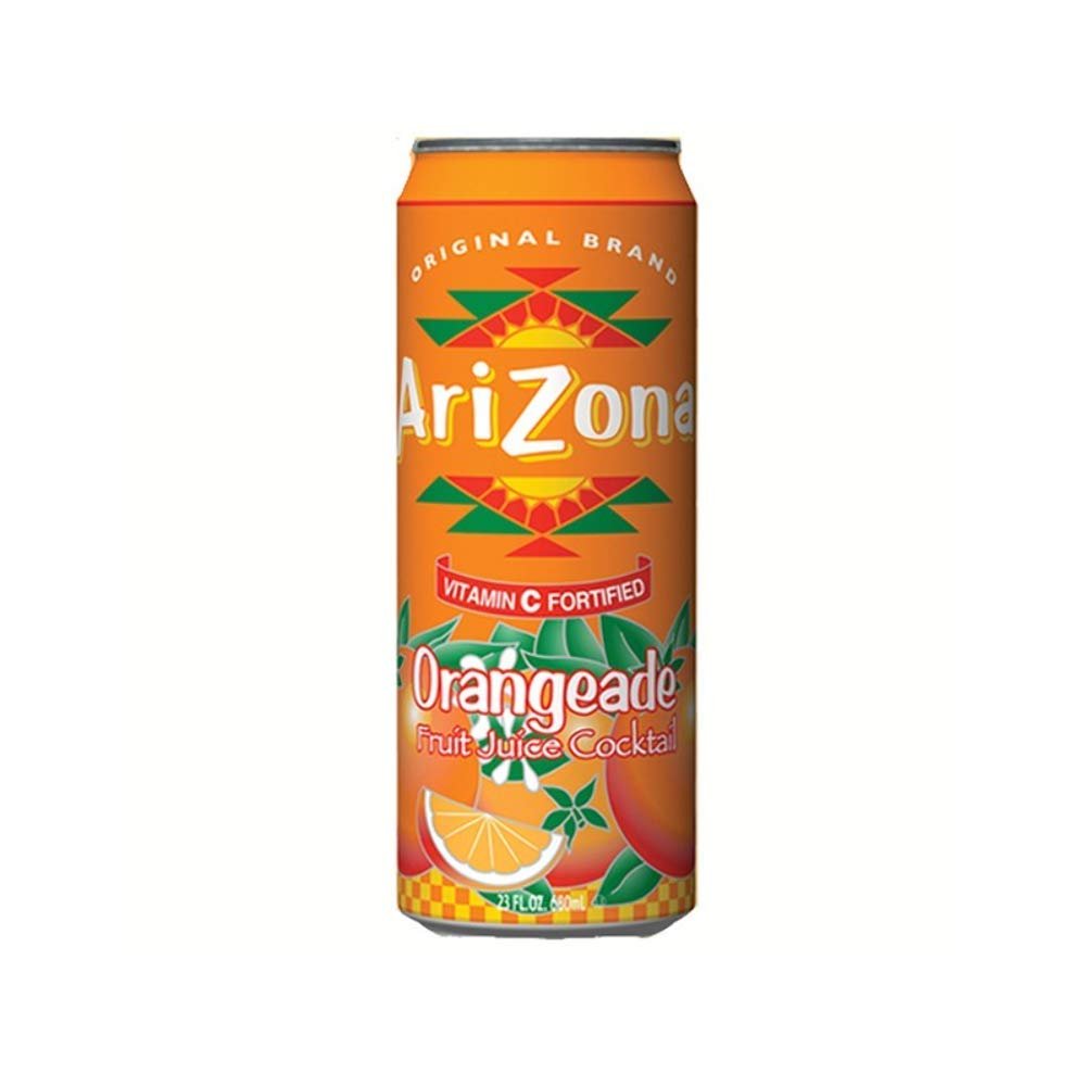 Arizona Orangeade 23oz Can - 24 Case