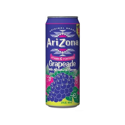Arizona Grapeade Cans original from USA (CASE OF 24 CANS)