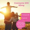 Healthspan Coenzyme Q10 60mg | 90 Capsules | Added Vitamin B | Sunflower Oil Base | Optimum Purity | Vegan view 4