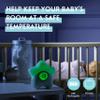 Purflo Starlight Colour Changing Baby Room Thermometer | USB Rechargeable Digital Temperature Monitor for Indoor & Nursery | One Of Your Baby Essentials view 2