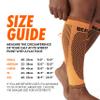 Bearhug Calf Compression Sleeve for Men and Women - Shin Splints Support for Torn Muscle and Leg Cramps - Bamboo Calf Support for Sports, Running, Gym, S view 2