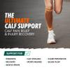 Bearhug Calf Compression Sleeve for Men and Women - Shin Splints Support for Torn Muscle and Leg Cramps - Bamboo Calf Support for Sports, Running, Gym, S view 3
