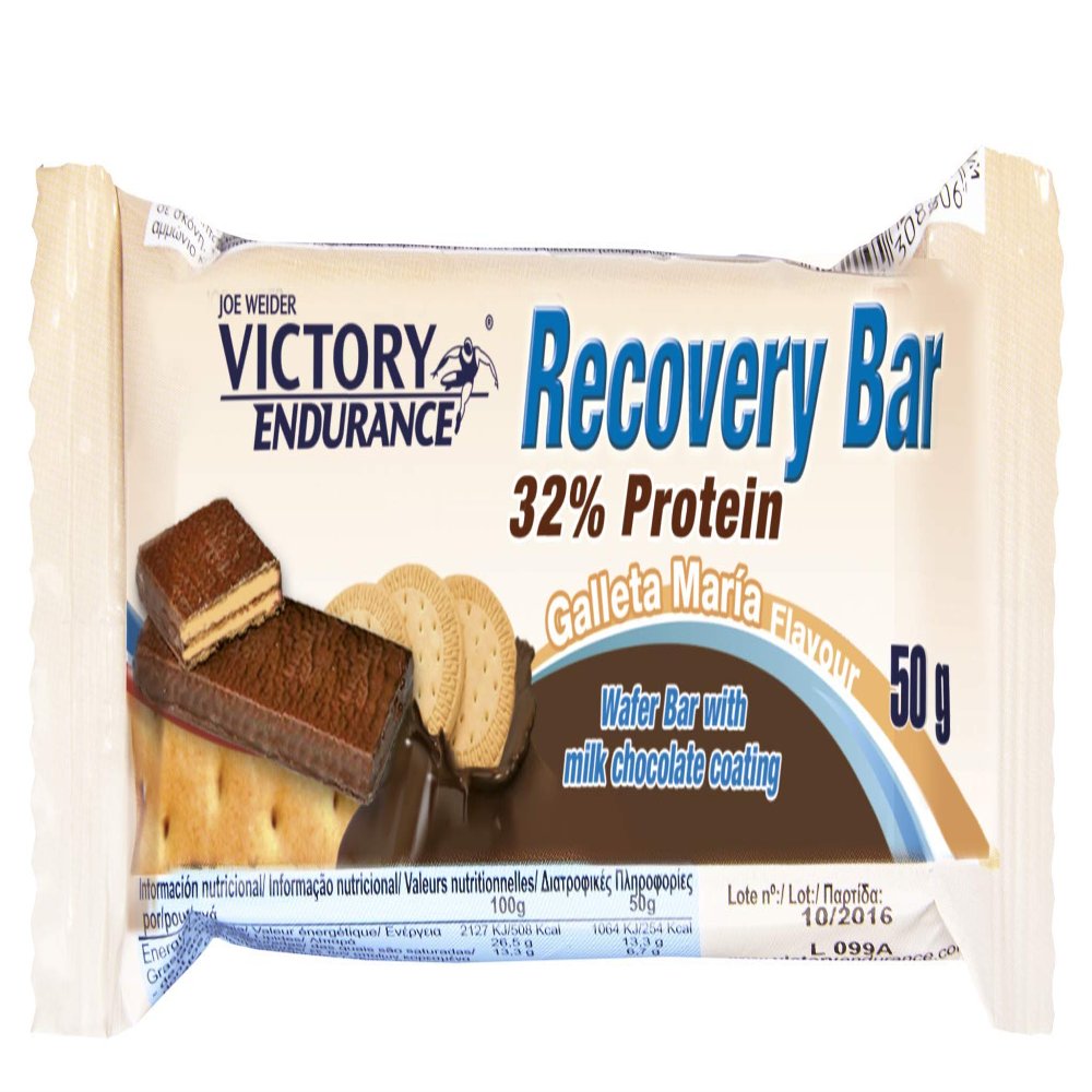 Victory Endurance Recovery Bar 12 x 50 g Galleta Maria
