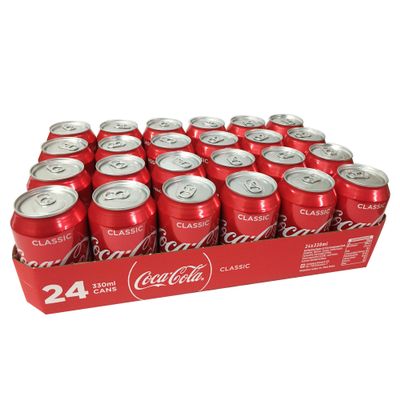 Coca Cola Original 24 x 0,33 l box DK (Coke Classic original)