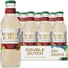 Double Dutch Ginger Beer | Blend of 3 Fiery Gingers | 100% Natural Ingredients | Gluten Free, Vegan Friendly Premium Soft Drink & Mixer Perfect For Rum & Cocktails | 24 x 200ml Bottles view 1