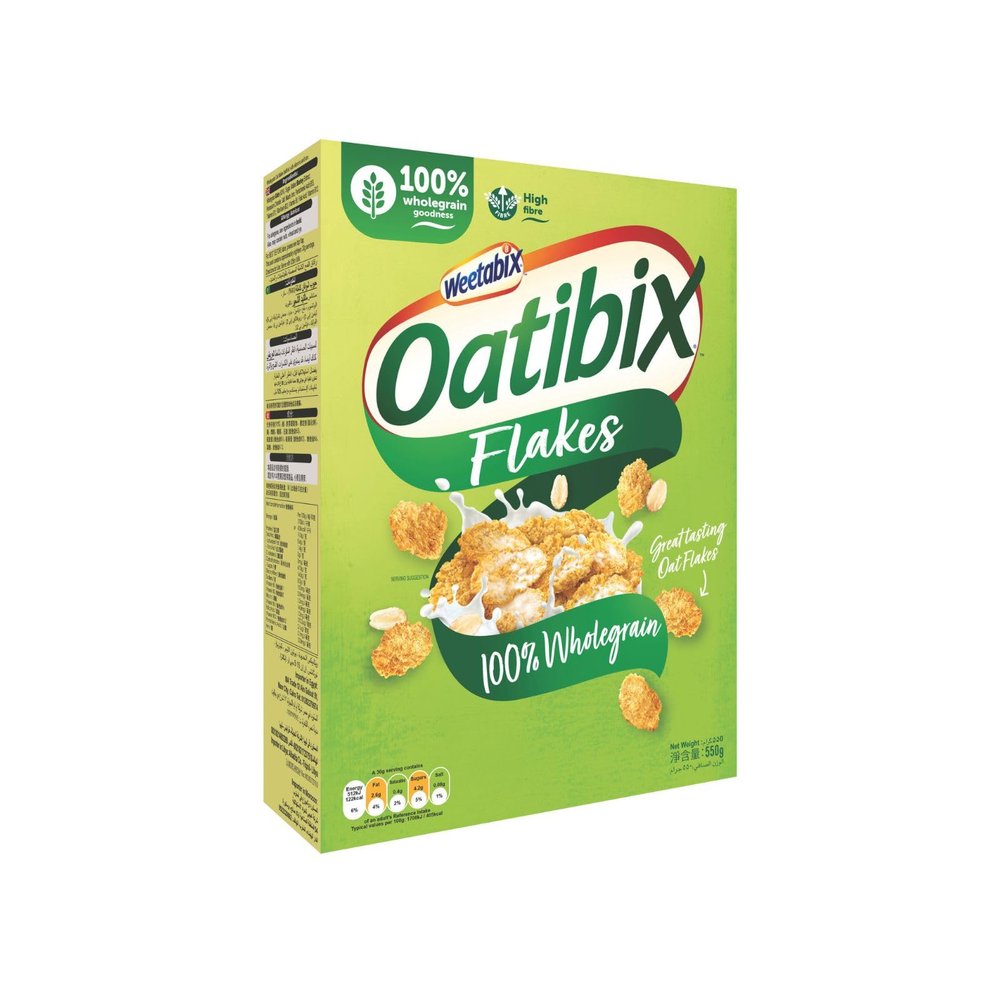 Weetabix Oatibix Golden Oat Flakes Cereal, 550g