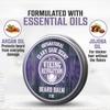 Viking Revolution - Beard Balm - Natural Beard Balm For Men With Argan & Jojoba Oils- Styles, Strengthens & Softens - Beard Wax - Gifts For Men - Clary Sage - 57 g view 3