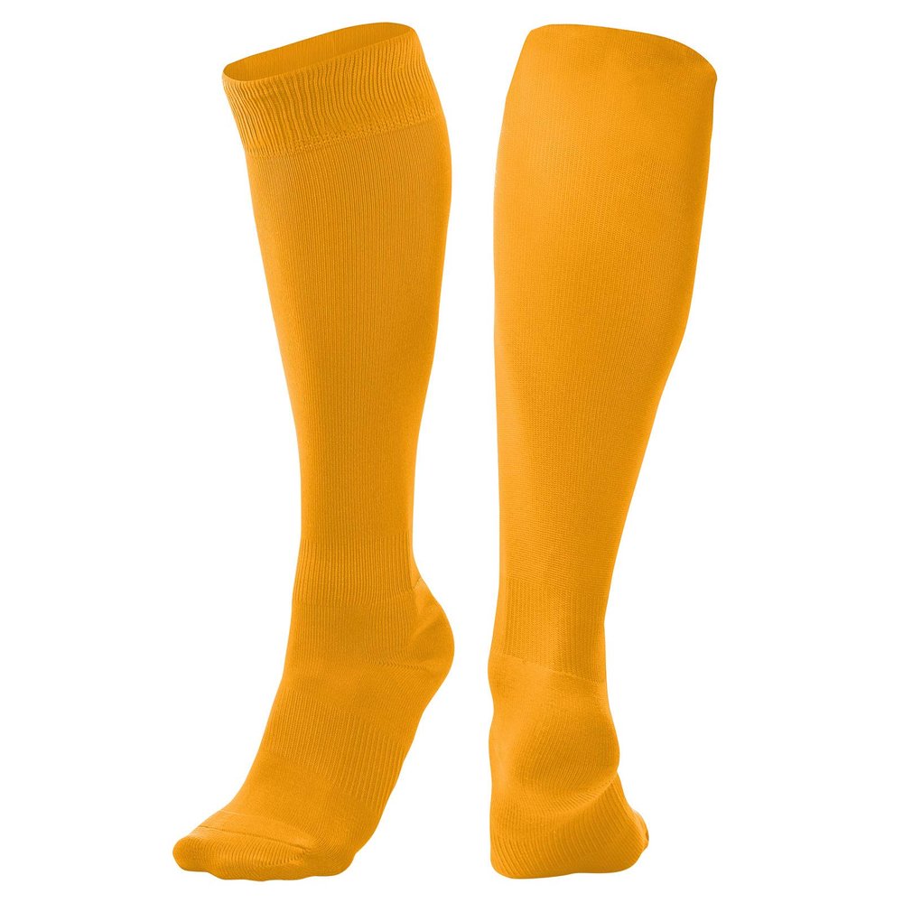 CHAMPRO Pro Socks, Dozen, Adult Medium, Gold