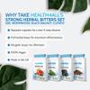 Health4All Strong Intestinal Health Set, Grapefruit Seed Extract, Wormwood, Black Walnut, Cloves, 4x90 360 Capsules, Candida Overgrowth Cleanse & Detox Antifungal Vegan Supplement | Made in UK view 2