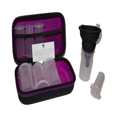 STAT Fitness Powdered Supplement Case (Purple)