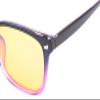 Agstum Blue Light Filter UV Blocking Protective Gaming Computer Glasses Anti-glare Anti-fatigue For Computer/PC Game/TV/Cell Phone (Purple, Yellow) view 4