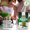 Ausha Organic Moringa Leaf Powder 200g - UK Certified Organic by Soil Association- Source of Protein, Amino Acids, Antioxidants, Dietary Fibre, Vitamins & Minerals - Oleifera Leaf view 3