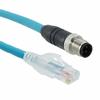 Alpha Wire M12M STR TO M12F STR 22AWG 05L view 1