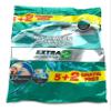 Wilkinson Sword Extra 2 Sensitive Razors x5 - Green, Classic Plastic Cartridge Razor for Men with Sensitive Skin view 2