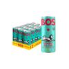 BOS Organic Lime & Ginger Flavoured Caffeine Free Rooibos Ice Tea, Bold & Invigorating Tea Drink, 250 ml (Pack of 12) view 1