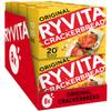 Ryvita Original Crackerbread| Low Fat | Healthy Lunch | Fibre | 8 PACKS of 125g view 1