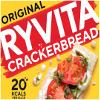 Ryvita Original Crackerbread| Low Fat | Healthy Lunch | Fibre | 8 PACKS of 125g view 3