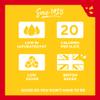 Ryvita Original Crackerbread| Low Fat | Healthy Lunch | Fibre | 8 PACKS of 125g view 4