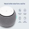SNOOZ Smart White Noise Machine - Real Fan Inside for Non-Looping White Noise Sounds - App-Based Remote Control, Sleep Timer, and Night Light - Cloud view 2