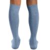 COUVER Youth Kids Athletic Knee High Terry-Cushioned Baseball Softball Multi-Sport Socks, Carolina Blue, S view 2