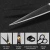 Charlemagne Stainless Steel Beard & Moustache Scissors - Ambidextrous German Precision Beard Scissors - Effortless Moustache Trimmer - Convenient Nose Hair Trimmer for Men view 2