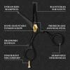 Charlemagne Stainless Steel Beard & Moustache Scissors - Ambidextrous German Precision Beard Scissors - Effortless Moustache Trimmer - Convenient Nose Hair Trimmer for Men view 4