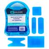 200x Premium Blue Catering Kitchen Plasters - Food Safety Hand/Finger Visibility Dressings view 1
