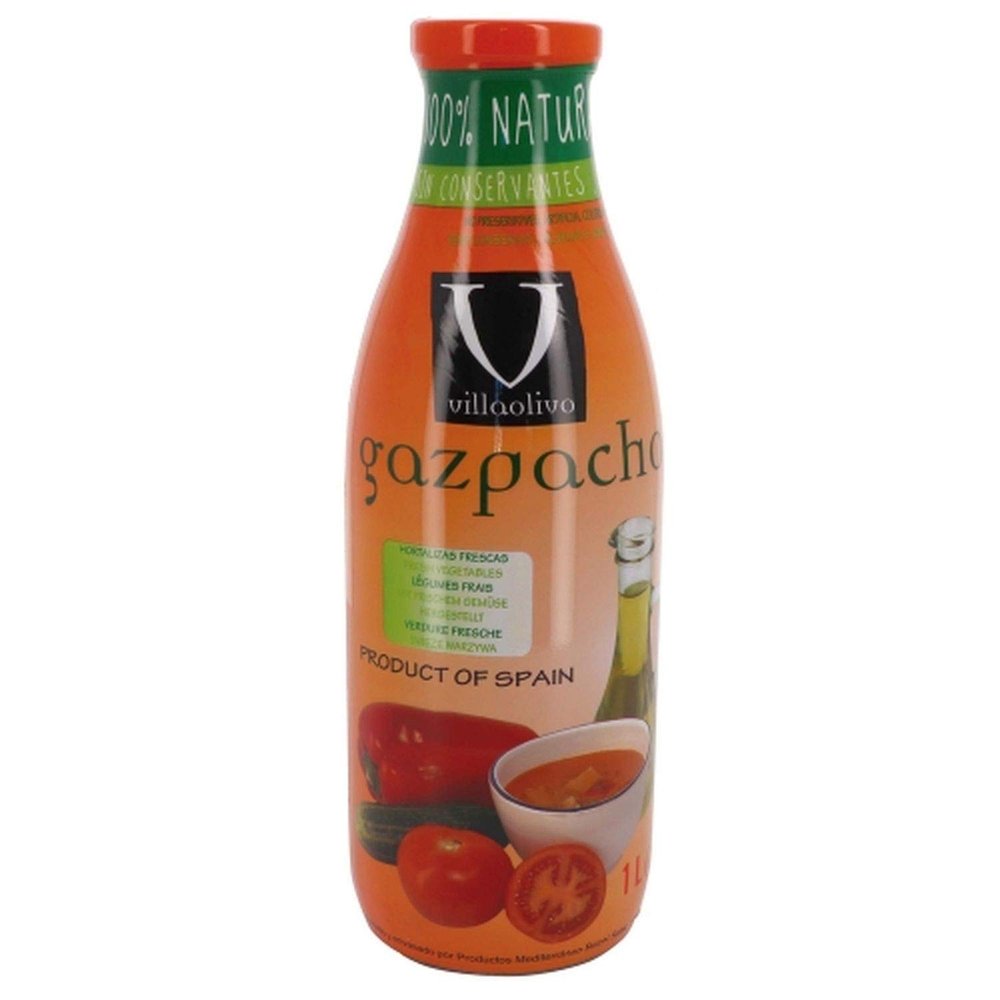 VILLAOLIVO - Traditional Spanish Gaspacho (Gazpacho) - 1000 ml