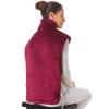 Ontel Thermapulse Relief Wrap Extra-Long Heat Wrap, Burgundy view 1
