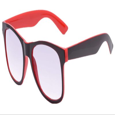 4sold Reading Glasses Blue Light Blocking Glasses, Anti Glare Fatigue Blocking Headaches Eye Strain, Safety Glasses for Computer/Phone, Transparent Lens (Black Red, 2.00)