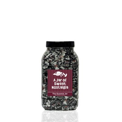 Black Jack Chews 2kg Sweet Jar - A Personalised Gift Jar Filled with Your Favourite Retro Sweets! (A Jar of Sweet Nostalgia)