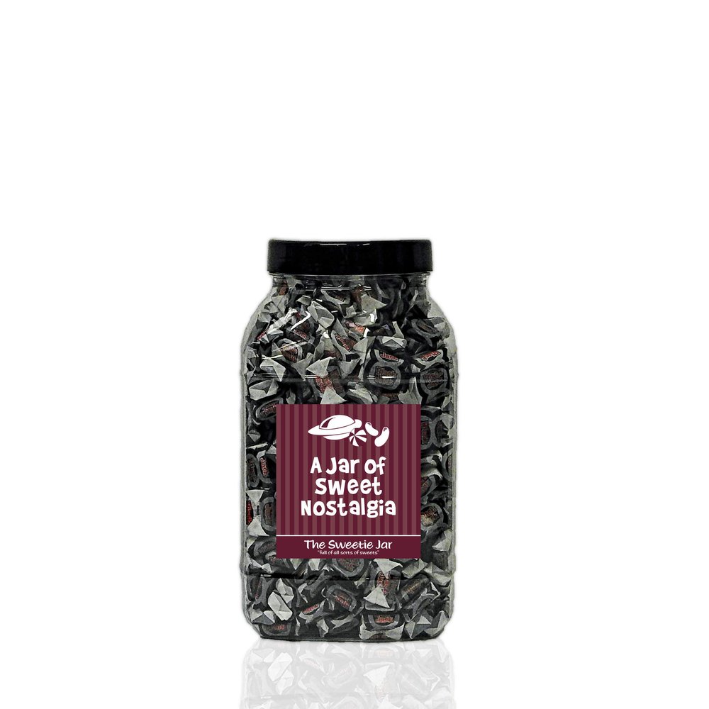 Black Jack Chews 2kg Sweet Jar - A Personalised Gift Jar Filled with Your Favourite Retro Sweets! (A Jar of Sweet Nostalgia)